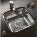 ARTICULOS ACERO INOXIDABLE Y S PILETA COCINA SIMPLE JOHNSON E 28 ACERO INOXIDABLE 34-28,5-15