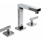 GRIFERIA LAVATORIO 3 AGUJEROS HIDROMET BLOCK LEVER CROMO --