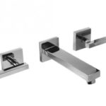 GRIFERIA LAVATORIO DE PARED HIDROMET BLOCK LEVER CROMO --