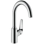 GRIFERIA COCINA MONOCOMANDO MESADA HANSGROHE M421 CROMO 220--