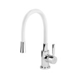 GRIFERIA COCINA MONOCOMANDO MESADA ESTALGRIF TOP FLEX BLANCO --