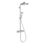 GRIFERIA SHOWERPIPE 1 JET C/TERMOSTATO HANSGROHE CROMETTA S CROMO 240--