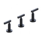 GRIFERIA BIDET 3 AGUJEROS HIDROMET LOOK LEVER BLACK --