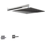 GRIFERIA DUCHA SIN TRANSFERENCIA HIDROMET BLOCK LEVER CROMO --