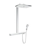 GRIFERIA SHOWERPIPE 3 JET C/ TERMOSTATO HANSGROHE RAINMAKER SELECT E BLANCO CROMO 460--