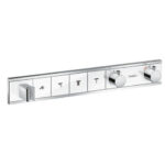 GRIFERIA TERMOSTATO 4 FUNCIONES HANSGROHE RAIN SELECT BLANCO CROMO --