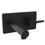 GRIFERIA LAVATORIO DE PARED HIDROMET ONE BLACK --