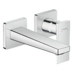 GRIFERIA LAVATORIO MONOCOMANDO DE PARED HANSGROHE METROPOL CROMO 16.5--