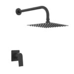 GRIFERIA DUCHA MONOCOMANDO EMBUTID SIN TRANSF HIDROMET RAPTOR BLACK --