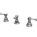GRIFERIA BIDET 3 AGUJEROS ANDEZ ANTIQUE LEVER CROMO --