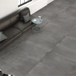 PISO PORCELANATO NATURAL RECTIFICADO CER.NEGRO MALBA GRAFITO 58-117-