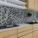 REVESTIMIENTO CERAMICO ESMALTADO SIN RECTIFICAR CER.NEGRO BIZANCIO GRIS 29-59-