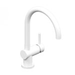 GRIFERIA COCINA MONOCOMANDO MESADA HIDROMET JOCKEY BLANCO --