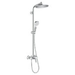 GRIFERIA SHOWERPIPE 1 JET HANSGROHE CROMETTA CROMO 240--